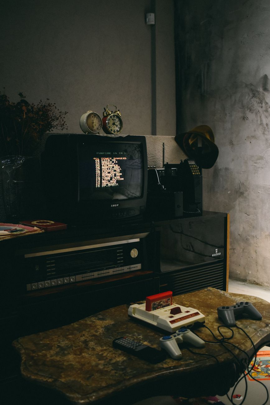 Gaming sur écran d'époque